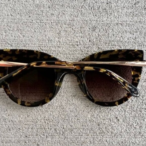 Krewe Monroe Tortoiseshell Sunglasses